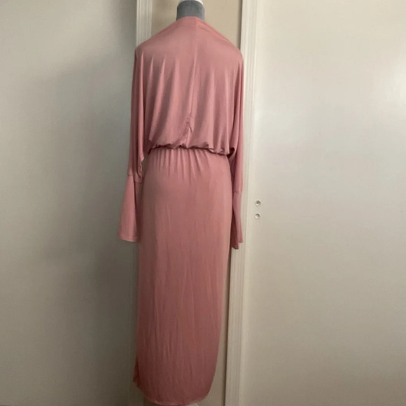 ❤️ Long Sleeve Dressy Tulip Skirt Knee Length Dress - Picture 6 of 6